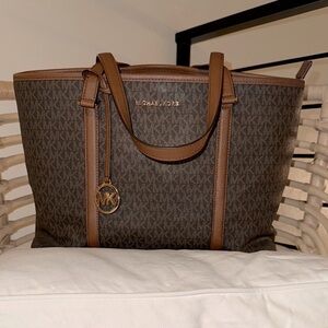 Michael Kors Brown Tote Bag